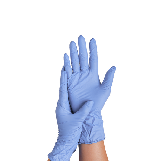 Guantes desechables de nitrilo Aqua - TESTER